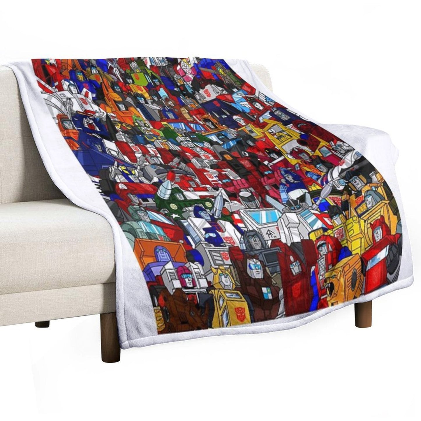 G1 Transformers Autobots Throw Blanket