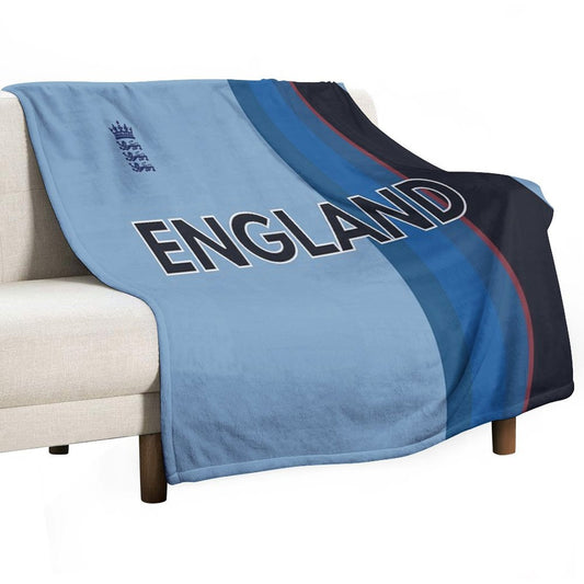 England Cricket Throw Blanket