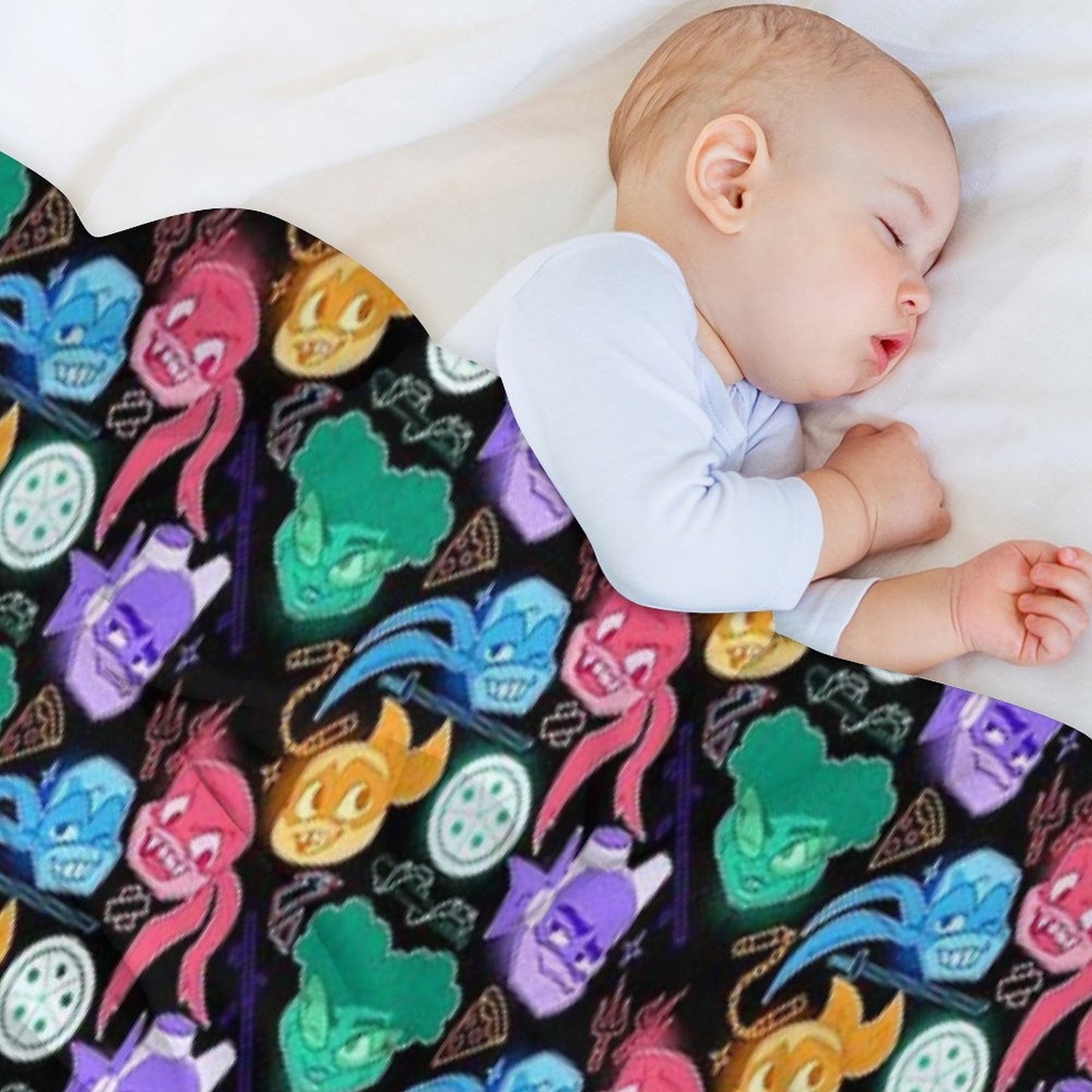 Turtle Power! Throw Blanket