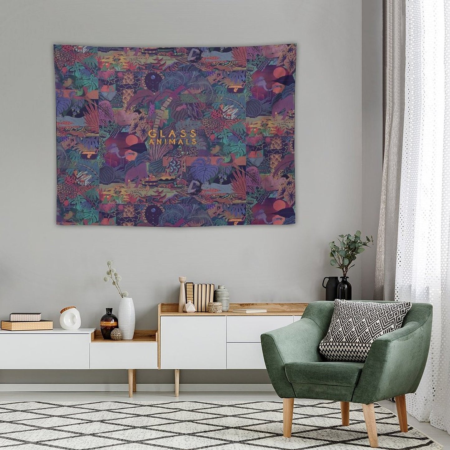 Glass Animals Zaba Tapestry