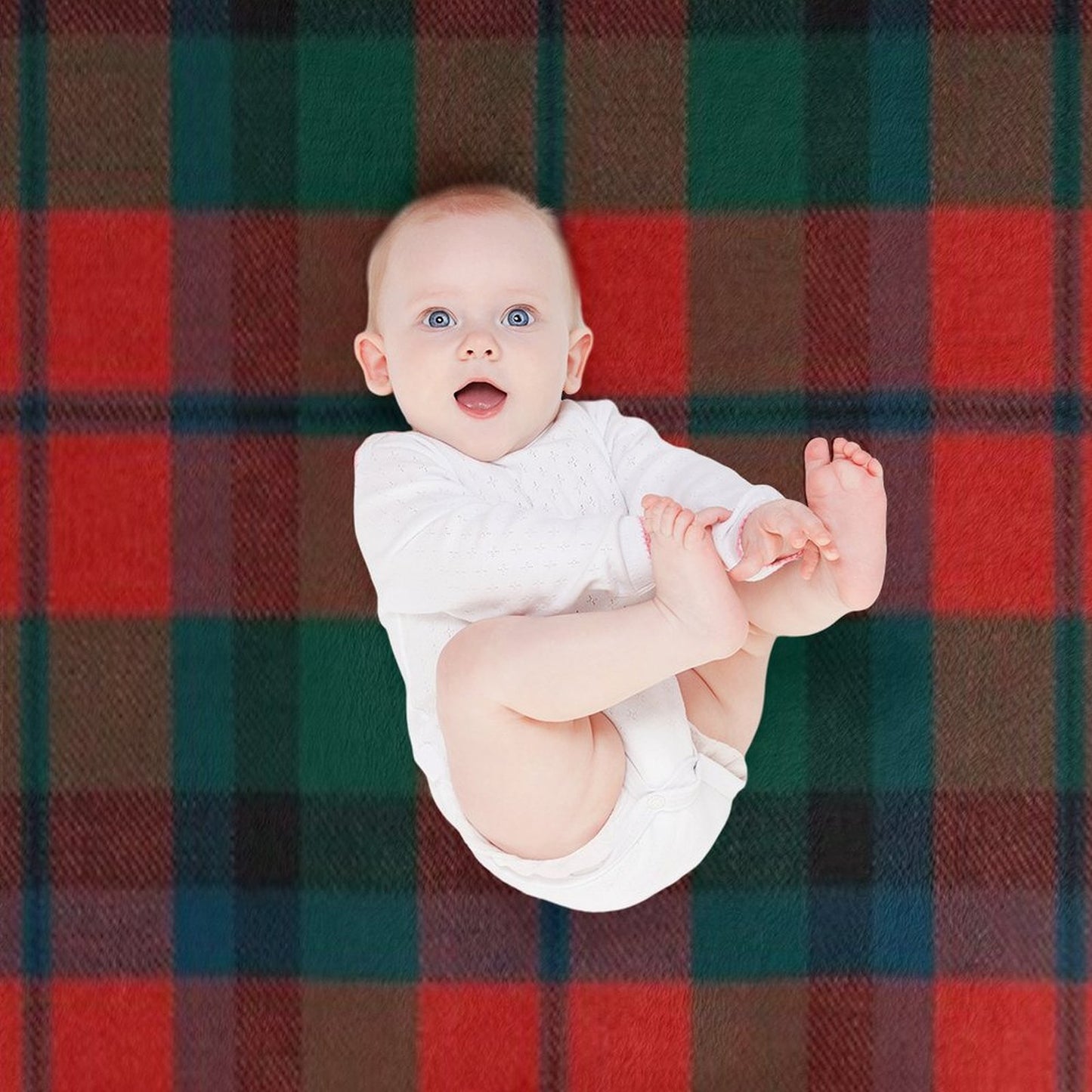 MacNaughton Scottish Tartan Throw Blanket