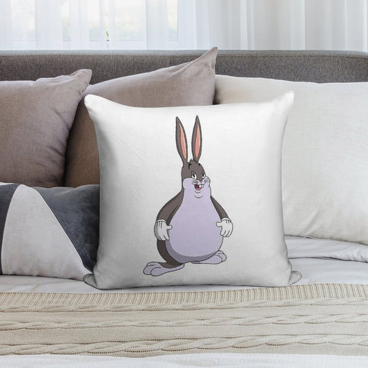 Big Chungus Soft Easy Maintenance Throw Pillow