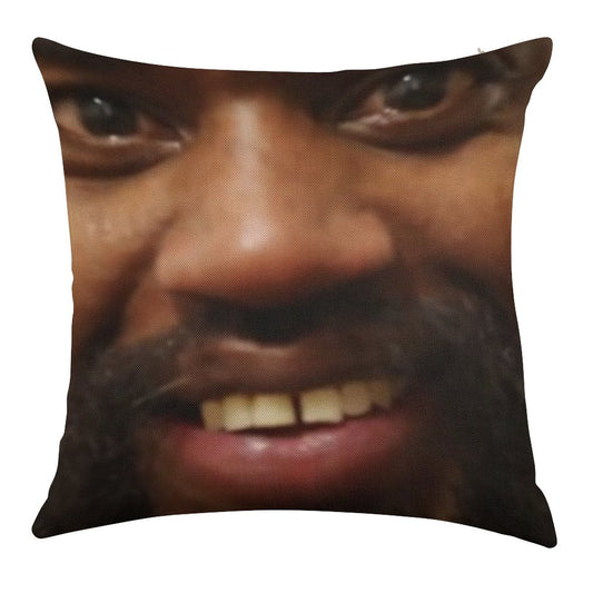 MC Ride Linen Throw Pillow Cover