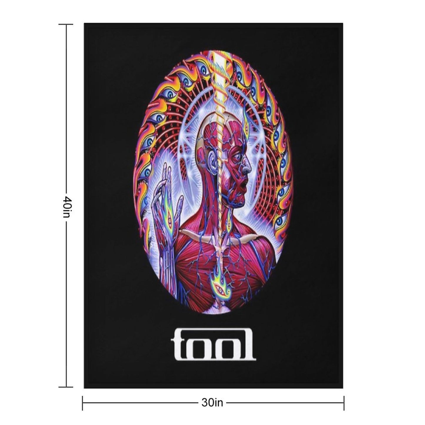 Lateralus Nima Fear Inoculum 10000 Days Undertow Throw Blanket
