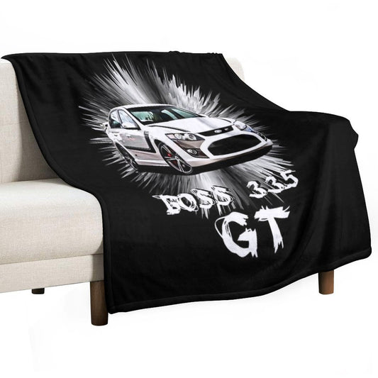 GT 335 Ford Falcon Throw Blanket