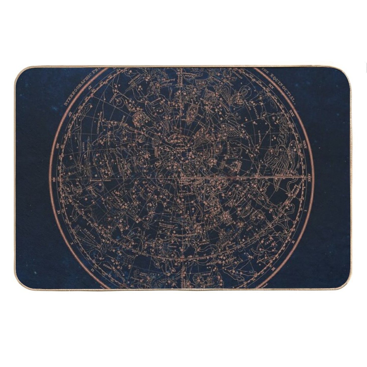 Constellations of The Northern Hemisphere Bath Mat