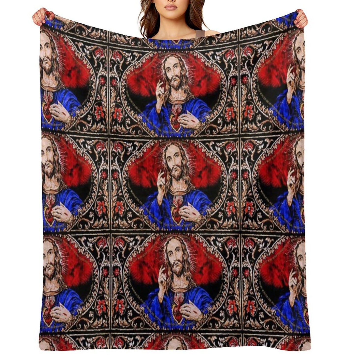 Father Ted Scared Sofa Throw Throw Blanket