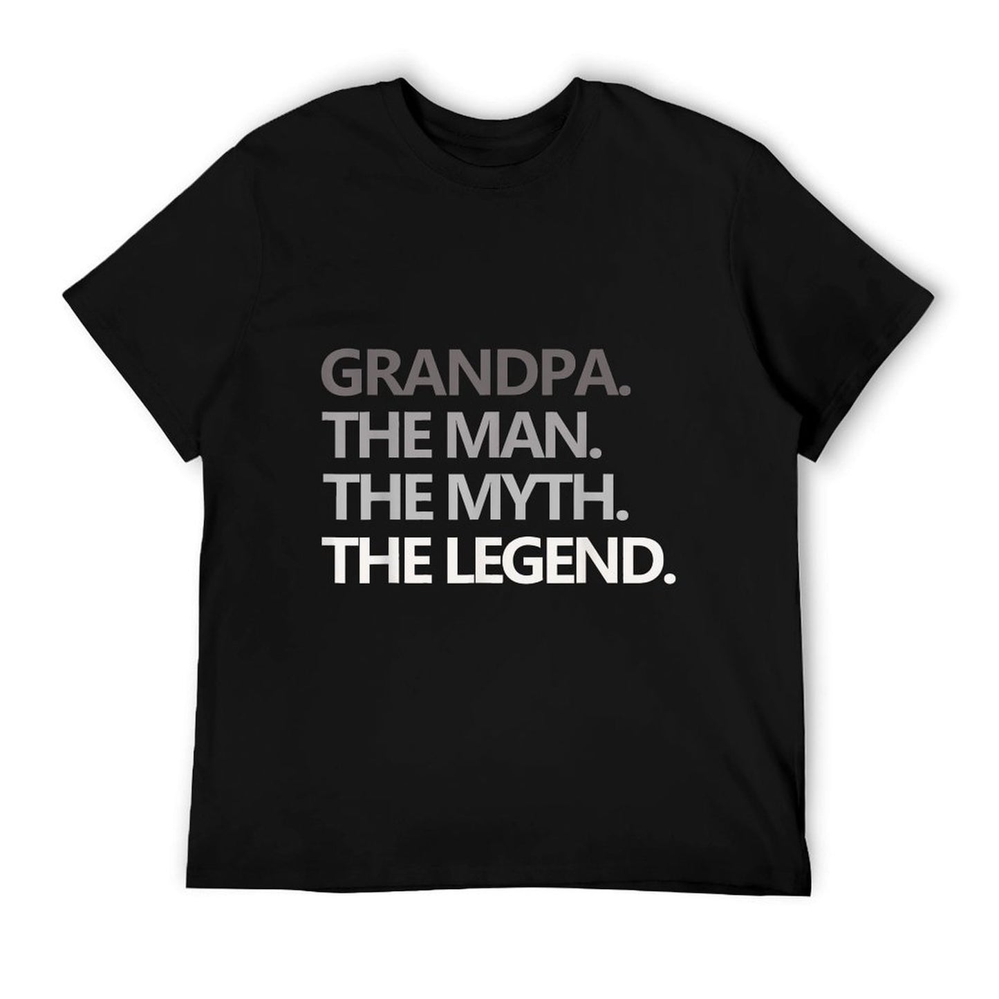 GRANDPA THE MAN THE MYTH THE LEGEND Men Gift Father's Day T-Shirt