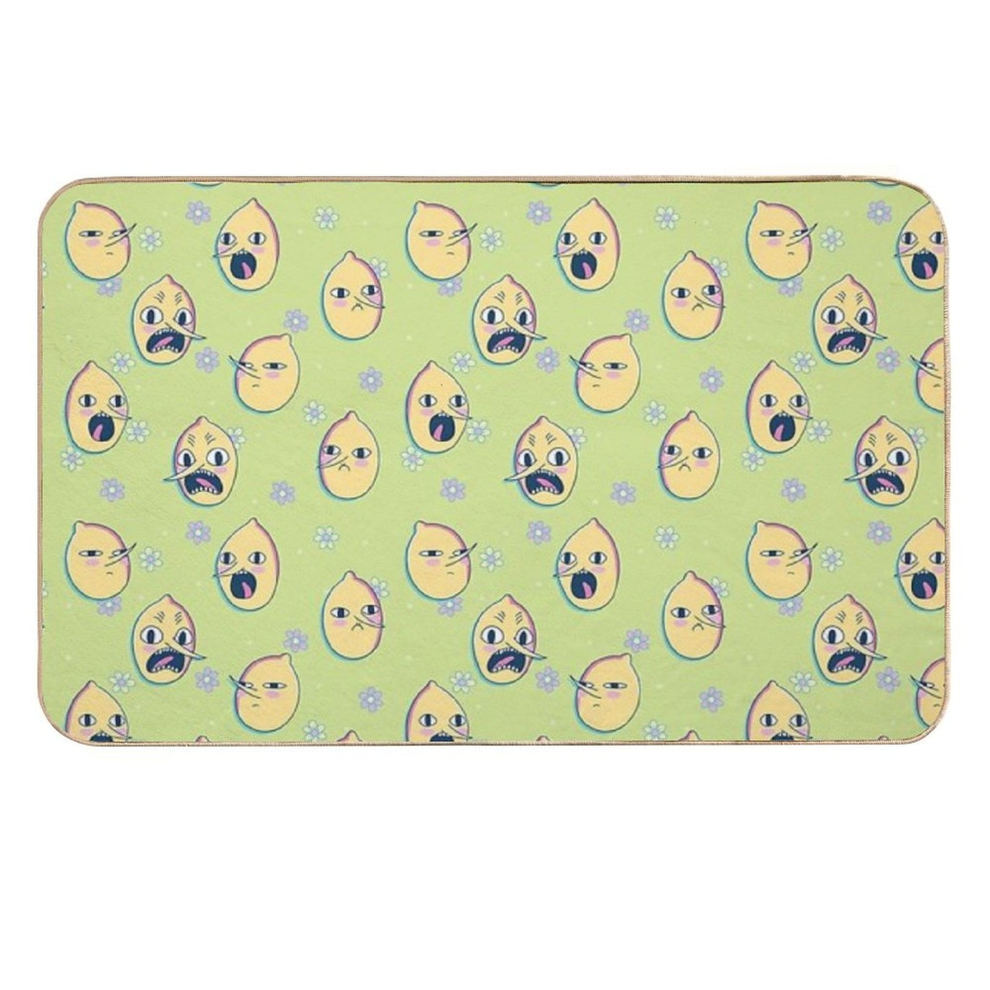 Earl of Lemongrab (Adventure Time) Multi-Purpose Bath Mat