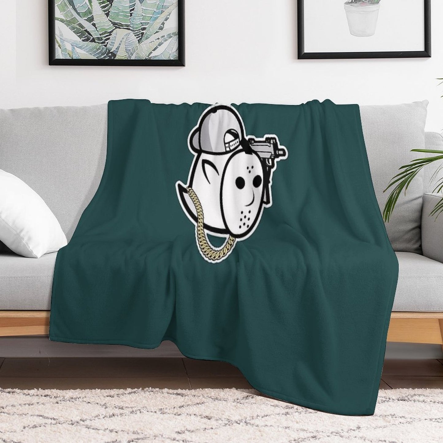 GHOSTFACE KILLAH Throw Blanket