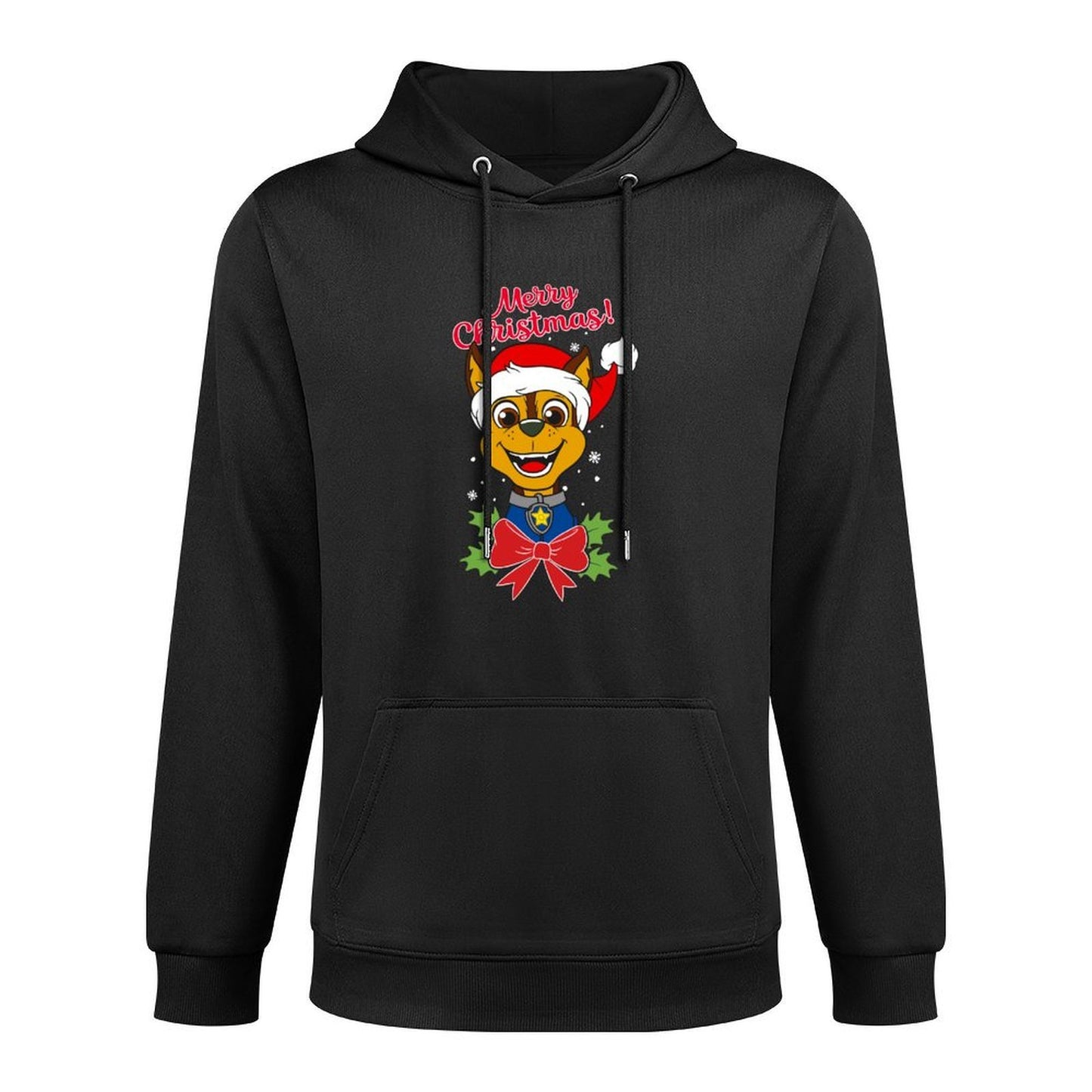 Paw Patrol Chase Merry Christmas Pilling-Resistant Hoodie