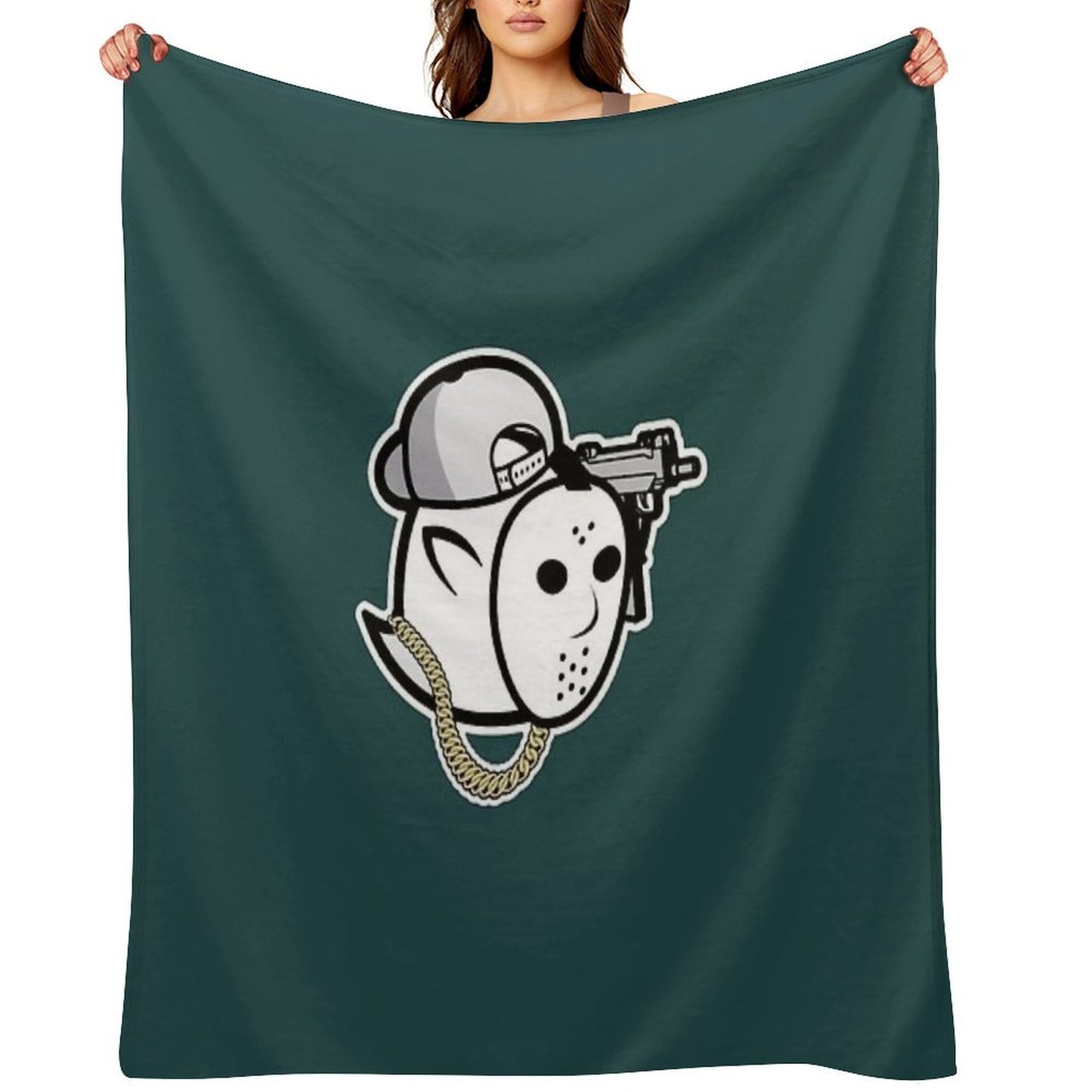 GHOSTFACE KILLAH Throw Blanket