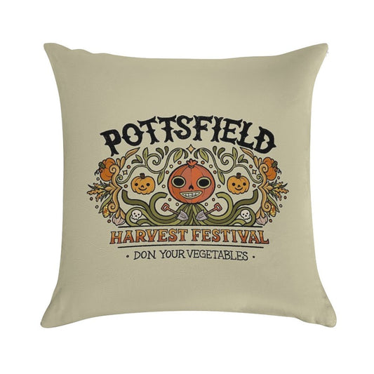 Pottsfield Harvest Festival Soft Ultra-Soft Texture Throw Pillow