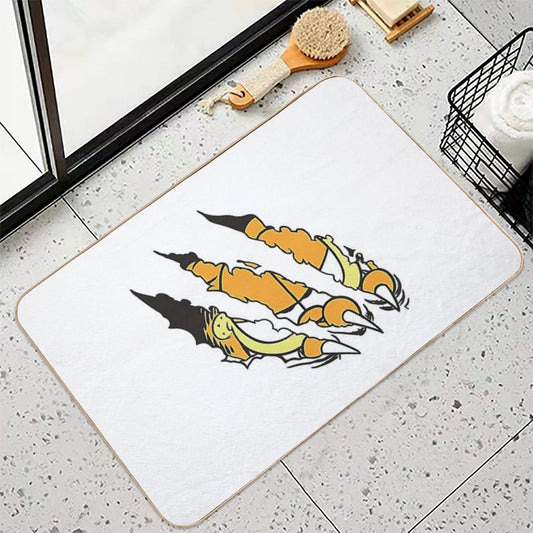 Funny Garfield T-Shirt Bath Mat