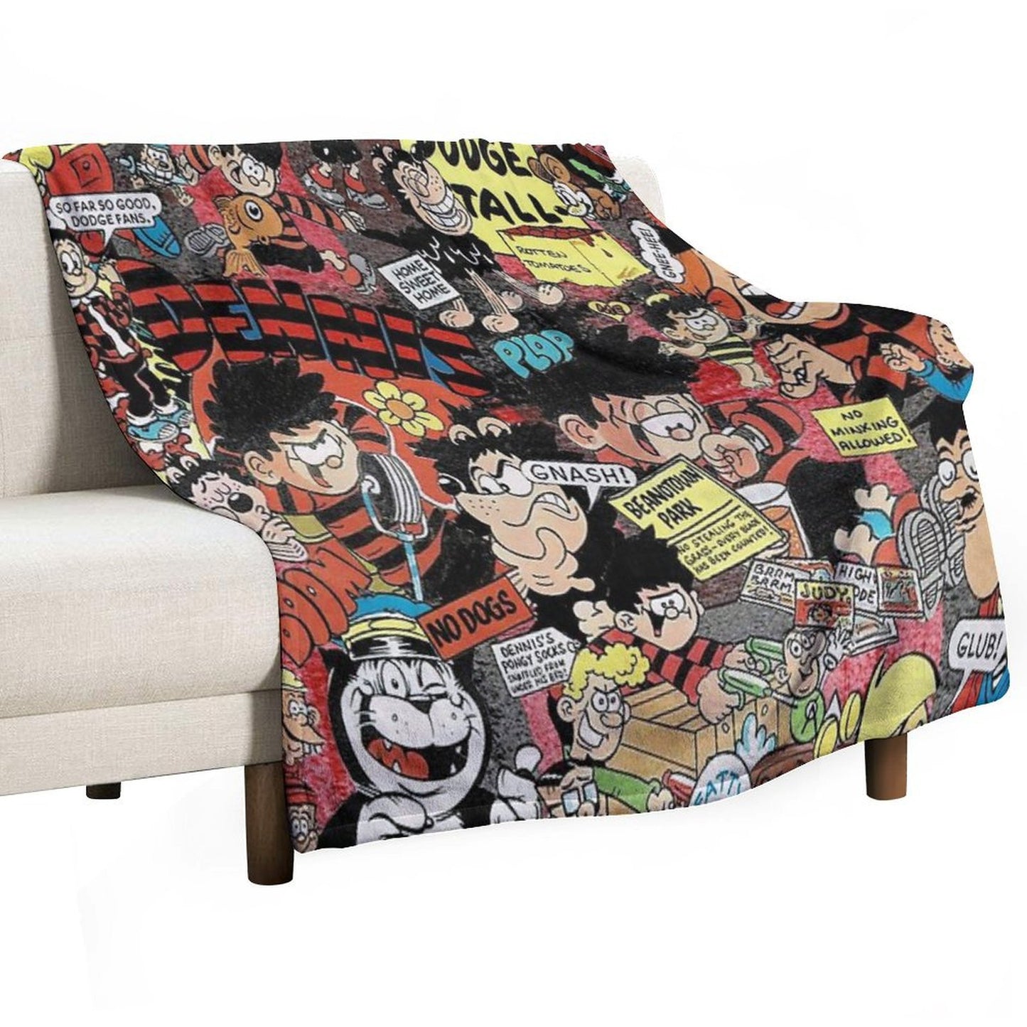 Beano 2 Throw Blanket