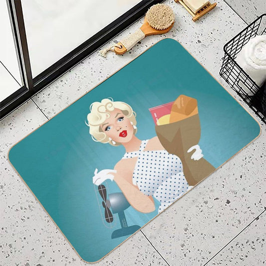 The Girl Bath Mat