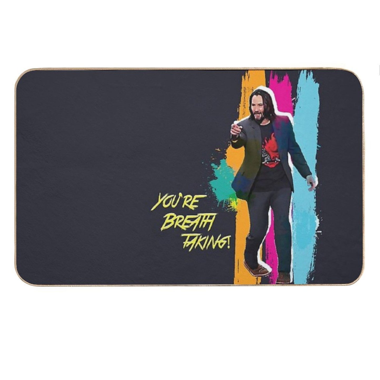 You're Breathtaking Bath Mat