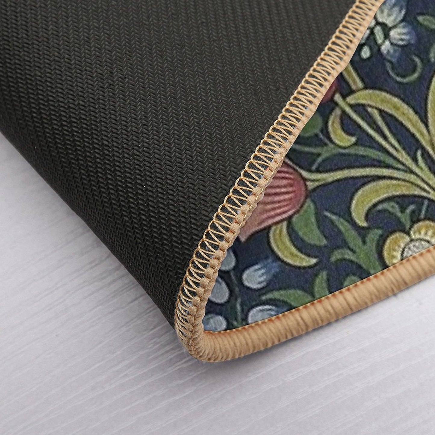 William Morris Golden Lily Pattern Bath Mat
