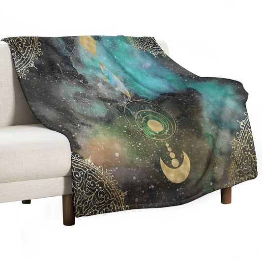 Magick Universe Throw Blanket