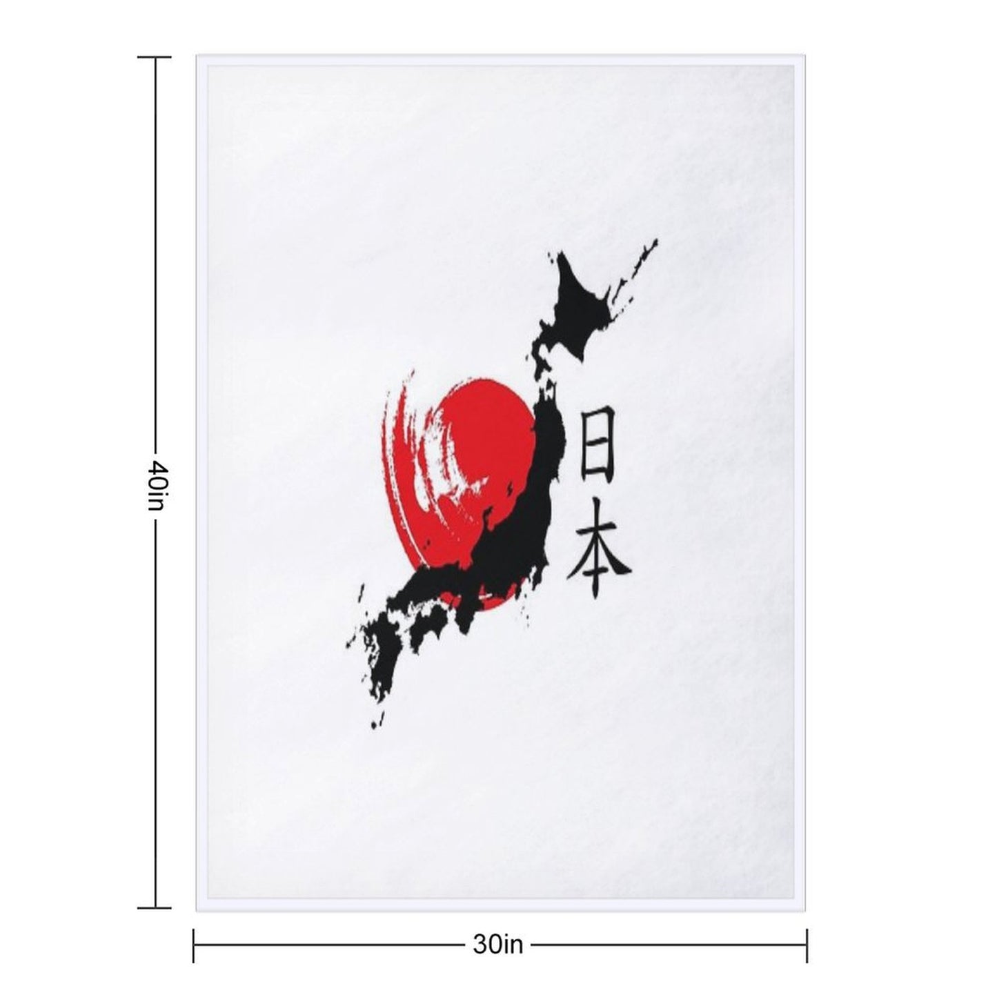 Japan Throw Blanket