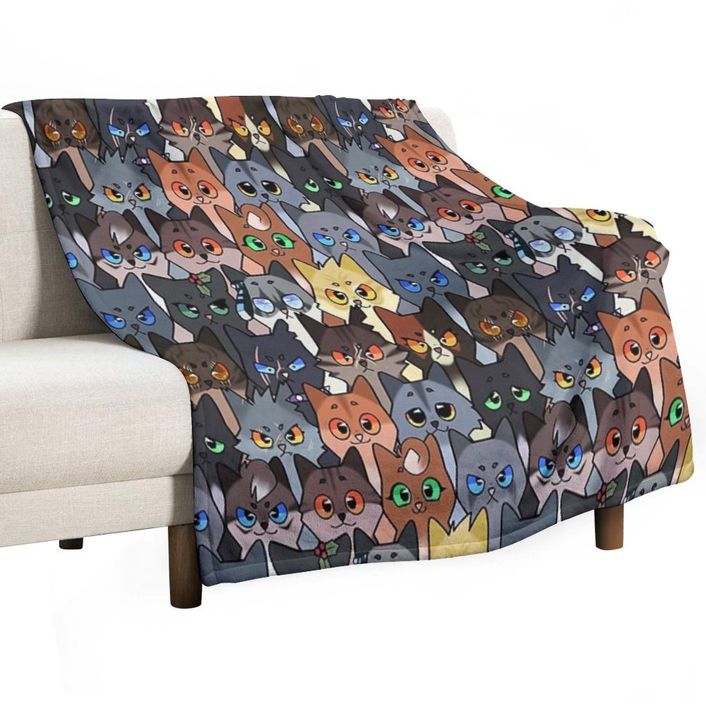 Warrior Kits Throw Blanket