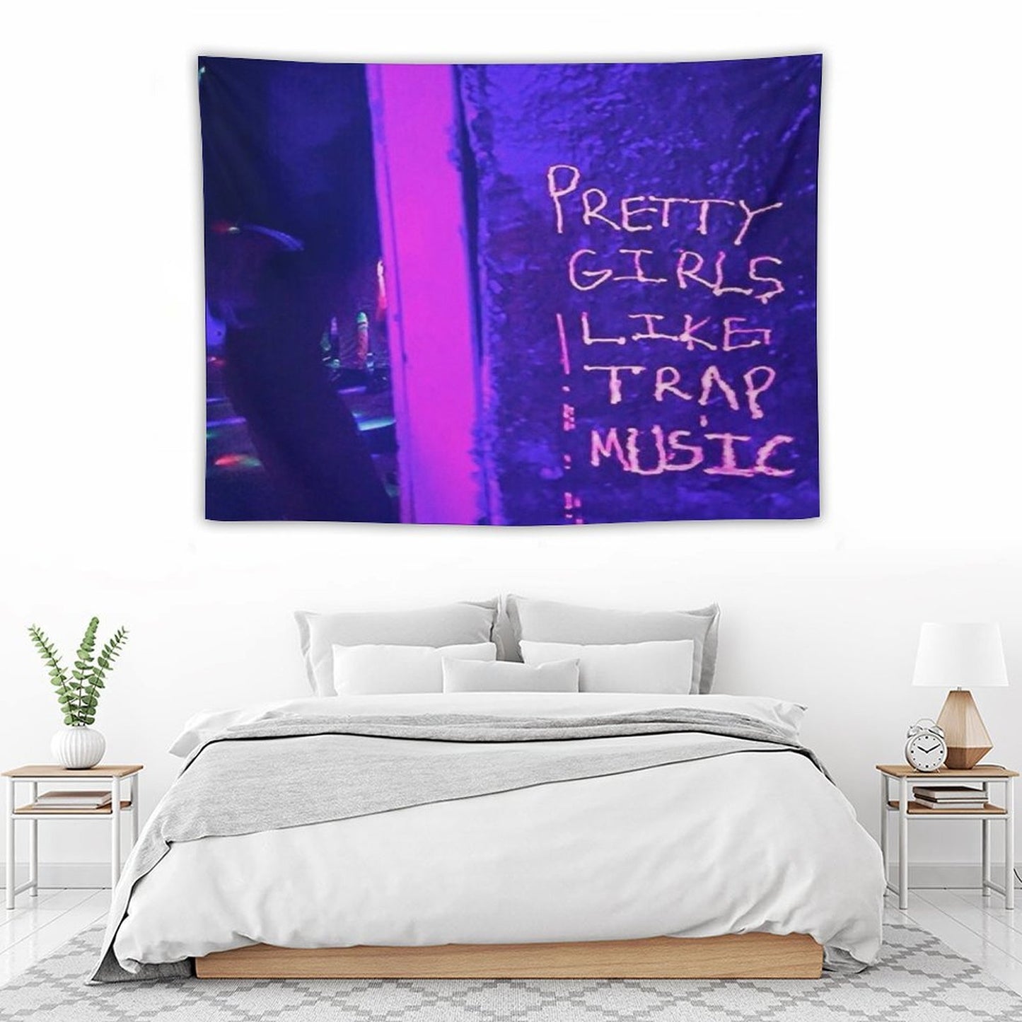 Pretty Girls Like Trap Music Tapestry