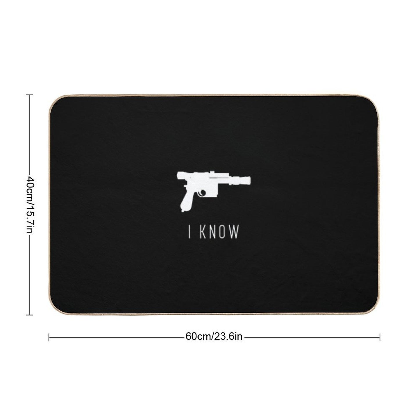 Solo And Leia Love Set for Him - 1 of 2 Bath Mat
