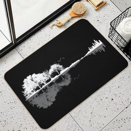 Nature Guitar Bath Mat