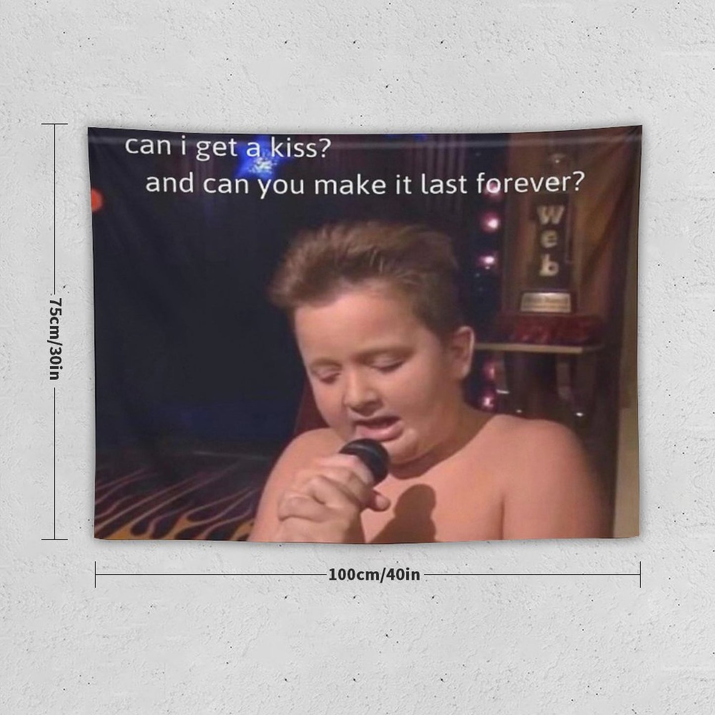 Gibby Singing - ICarly Tapestry