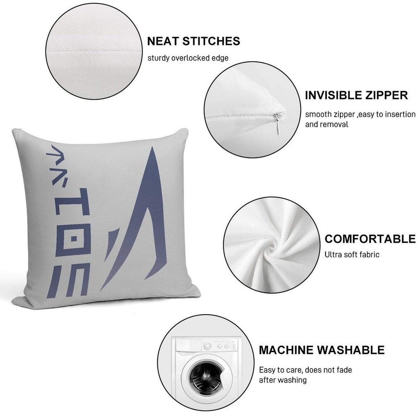 Rex's Legion Soft Luxury Feel Throw Pillow