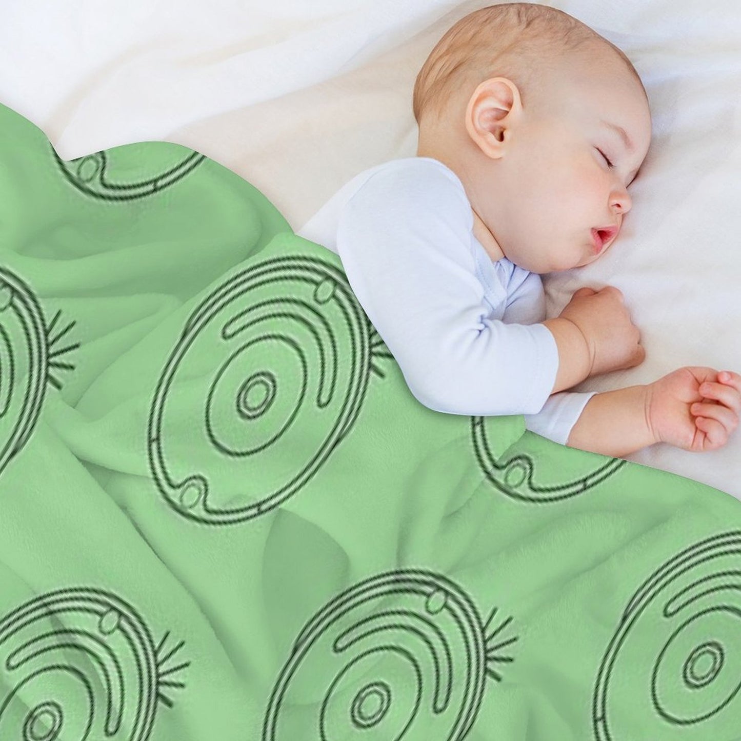 Robot Vacuum Dark Simple Throw Blanket