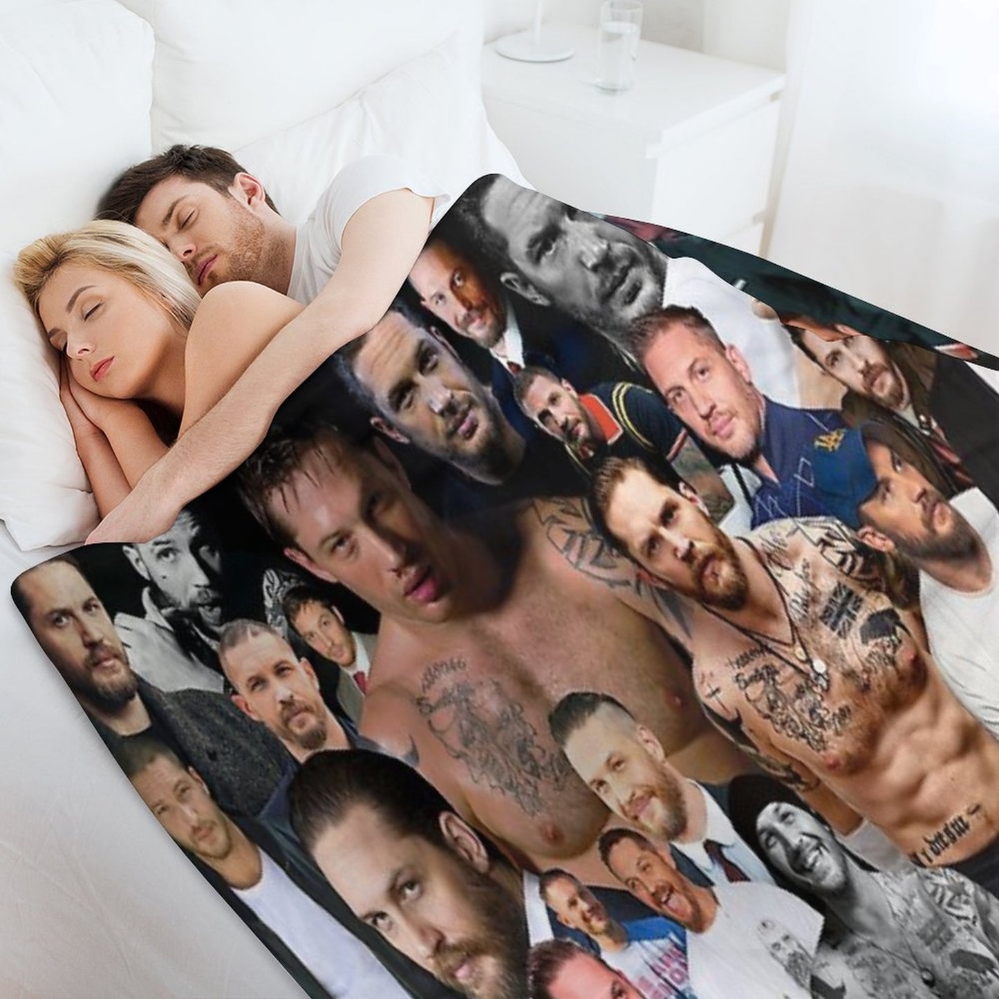 Tom Hardy Throw Blanket