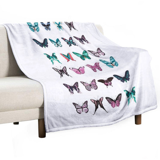 Butterfly Pattren Throw Blanket