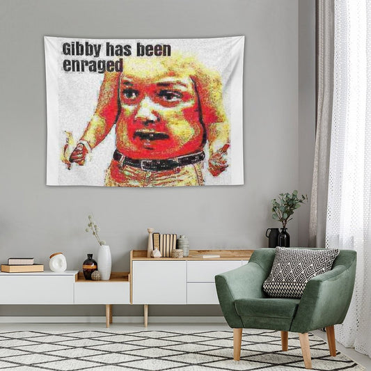 Gibby Has Been Enraged Tapestry