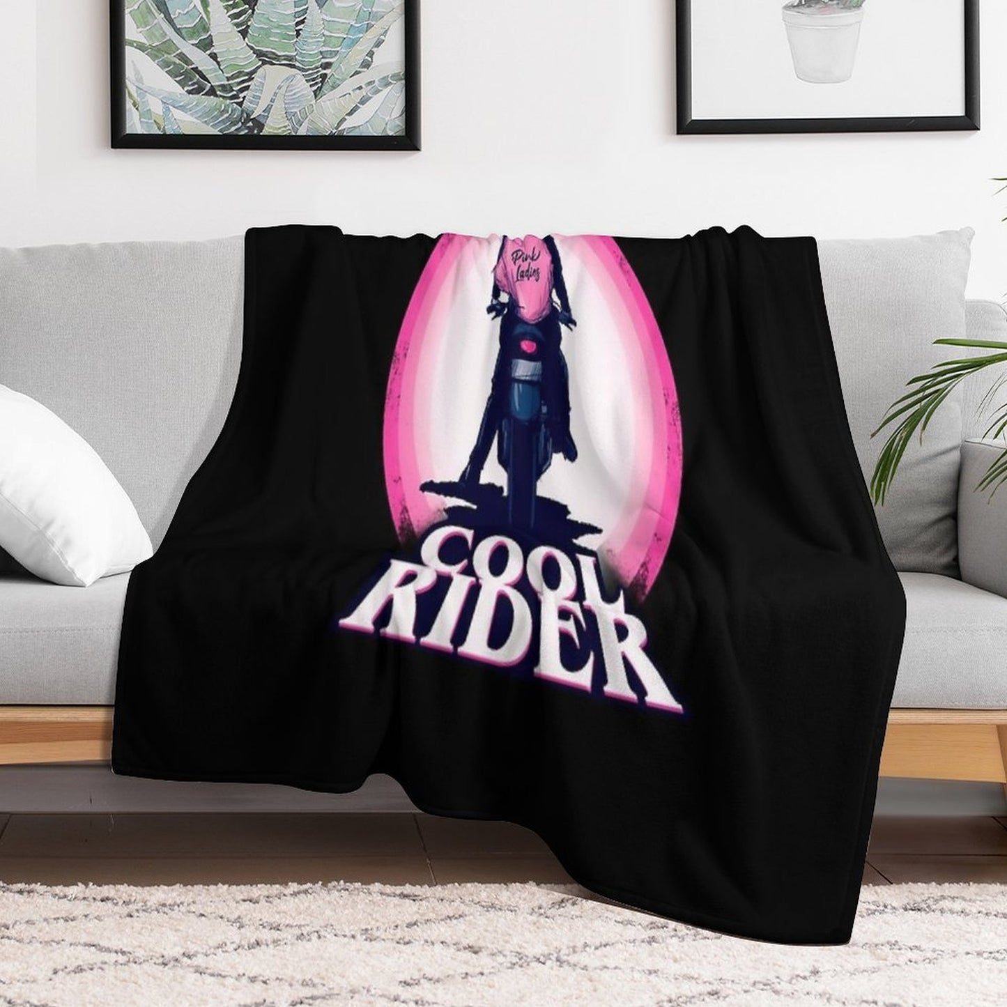Cool Rider Throw Blanket