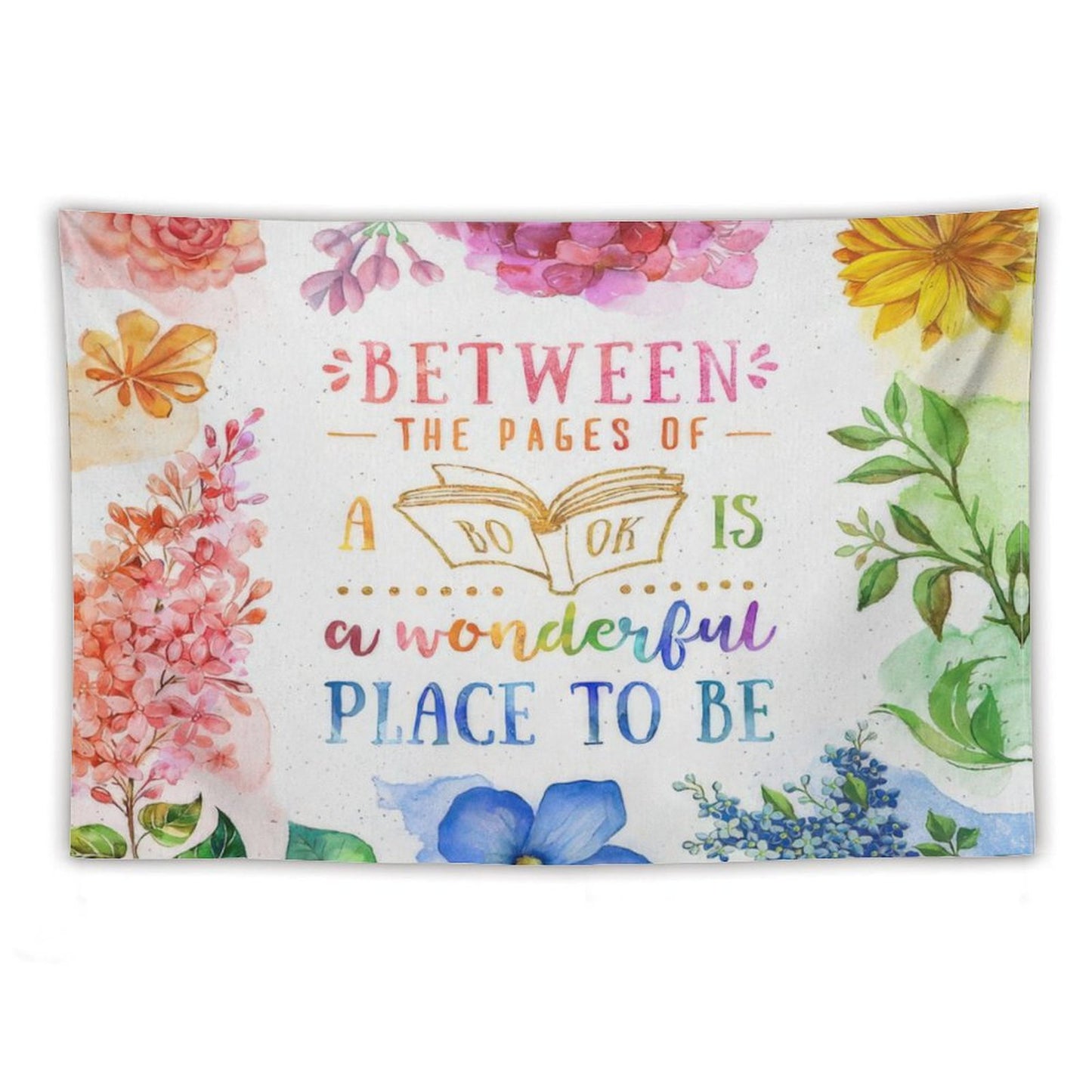 Between The Pages Tapestry