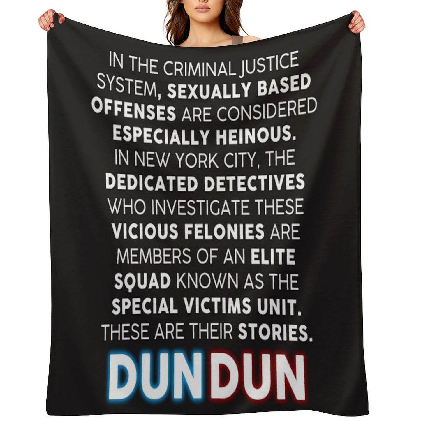 SVU Opening Speech Throw Blanket