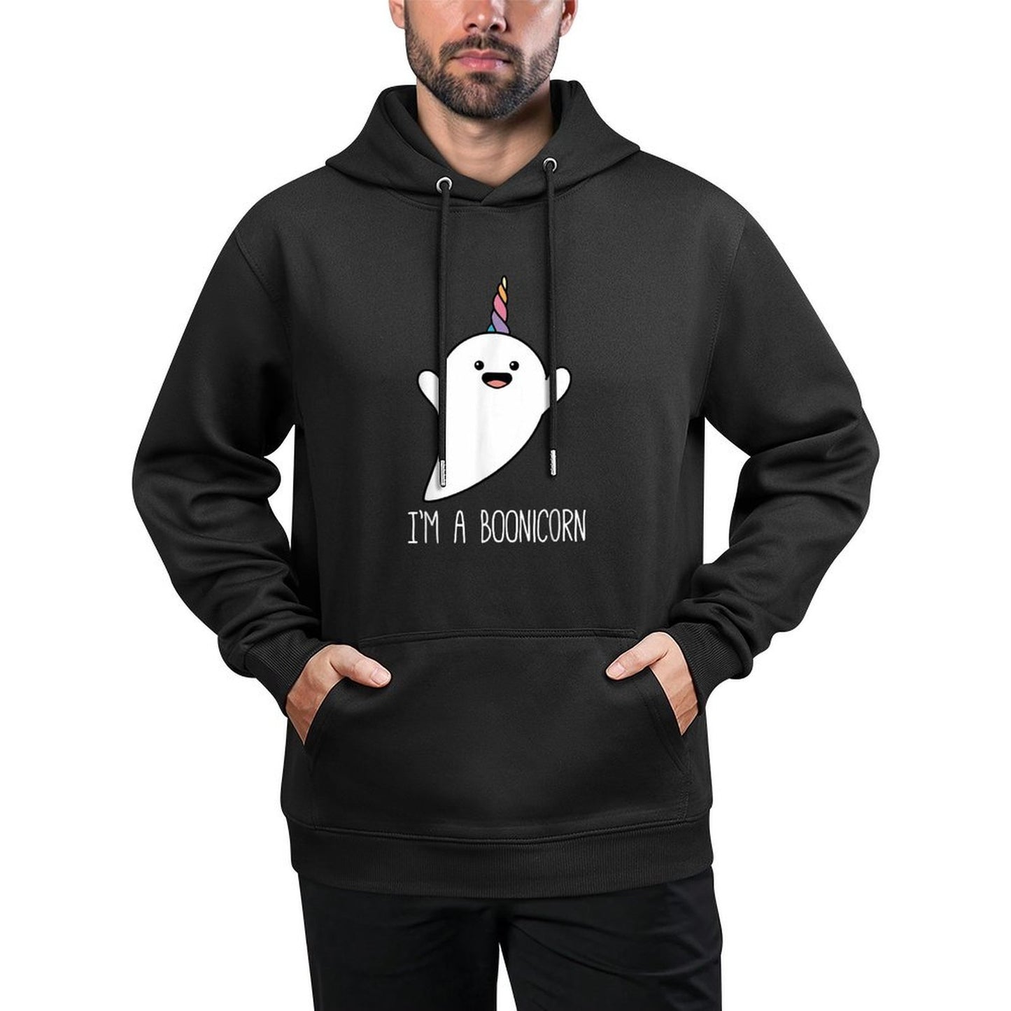 Im A Boonicorn, Cute Halloween, Unicorn Ghost T All-Day Comfort Hoodie
