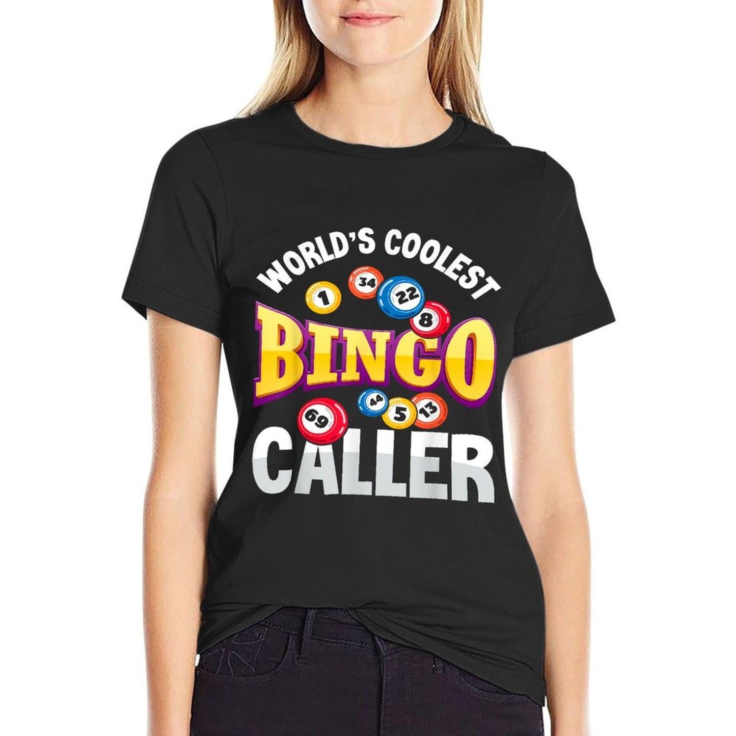 World's Coolest Bingo Caller - Funny Bingo Player Gift T-Shirt
