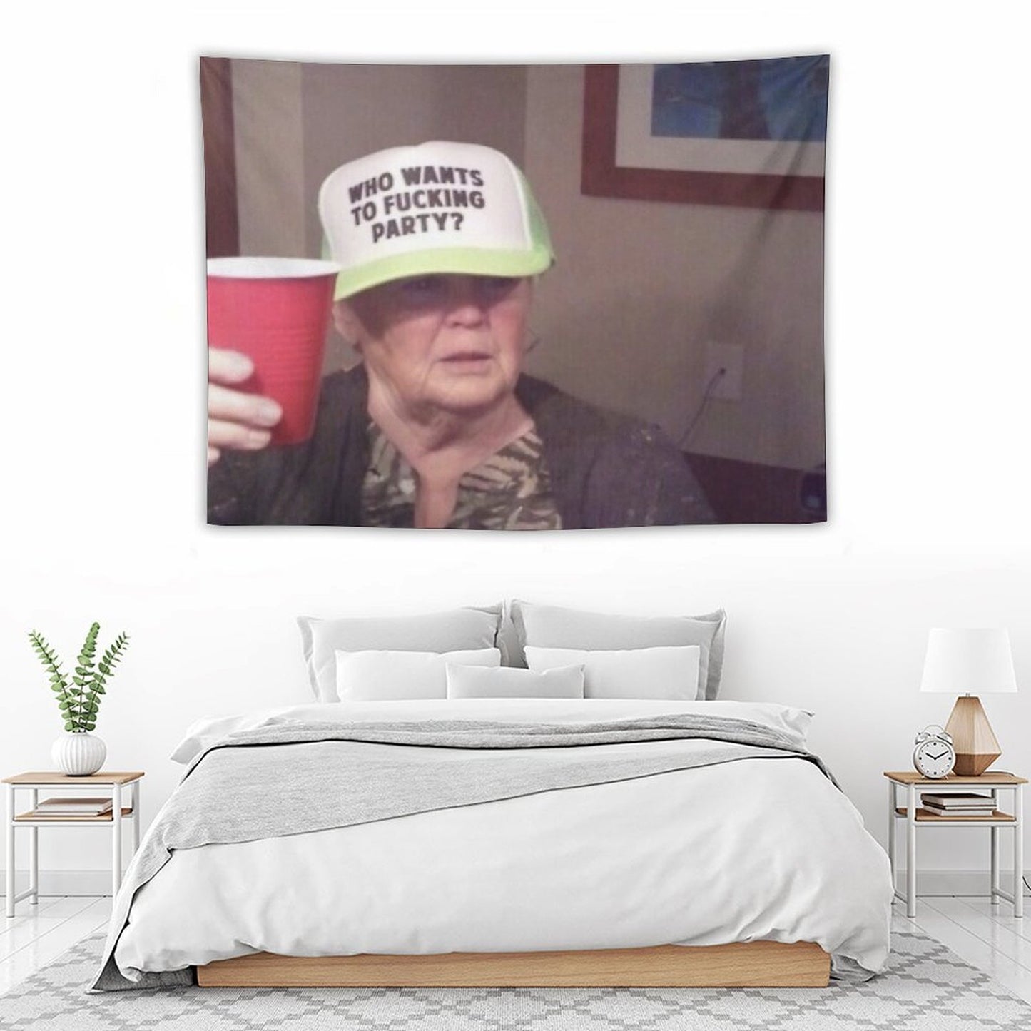 Who Wants to Fucking Party Tapestry