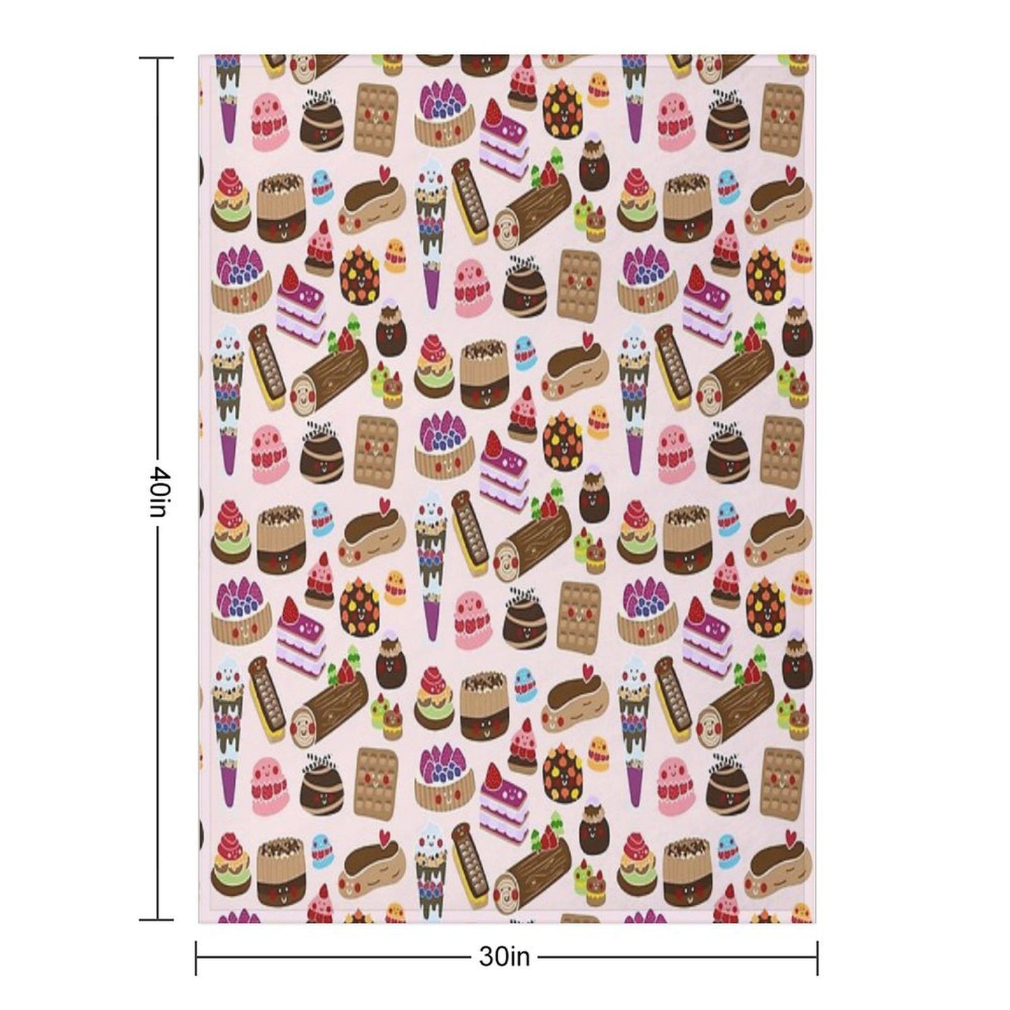 Sweet Tooth Throw Blanket