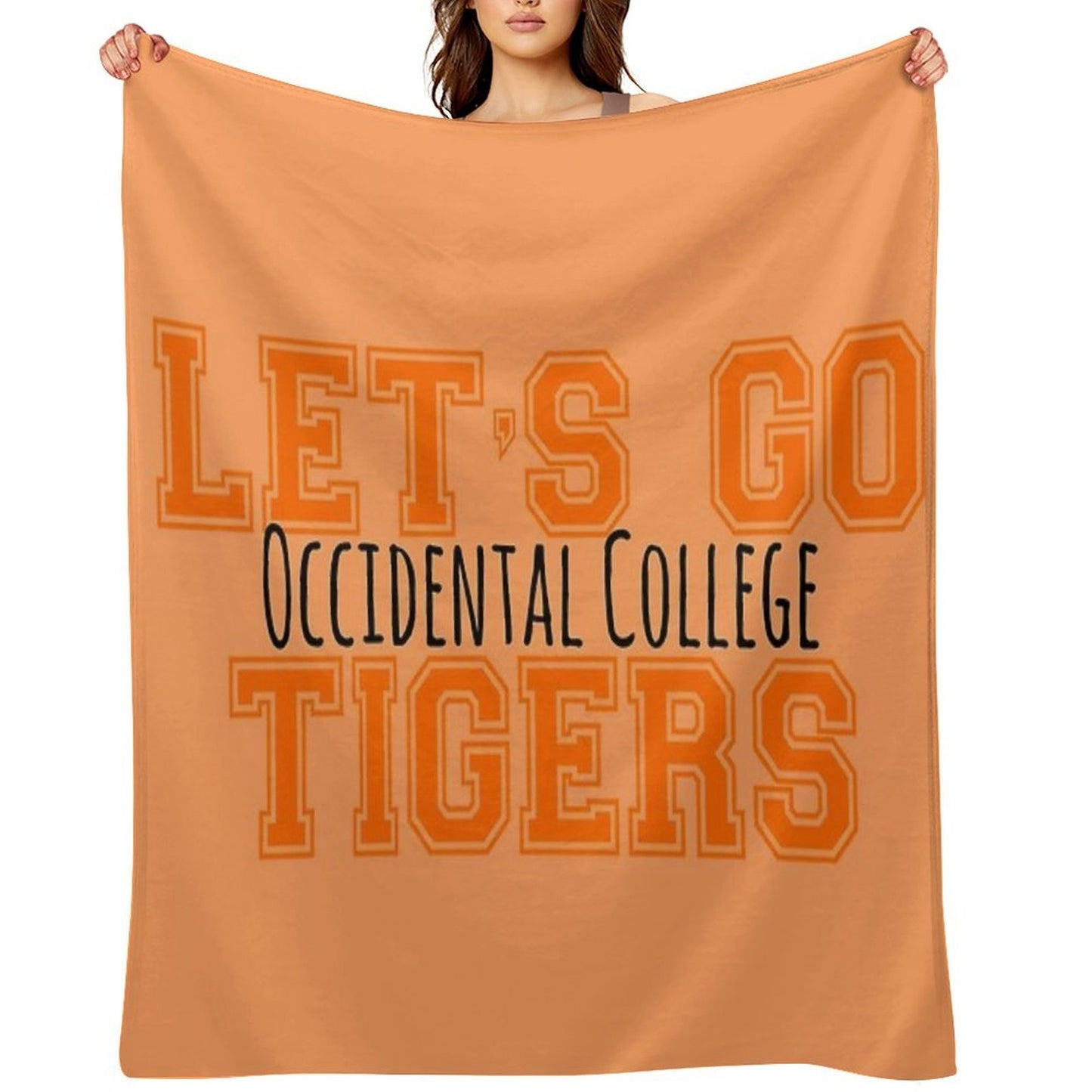 Occidental College Throw Blanket