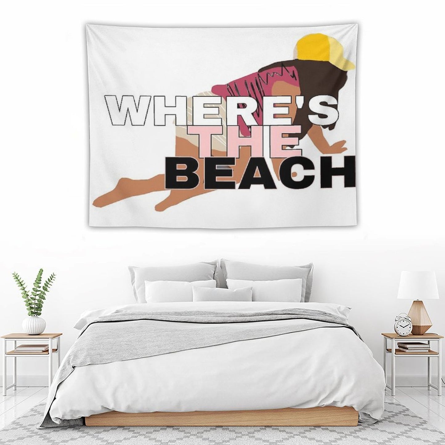 Where's The Beach Tapestry