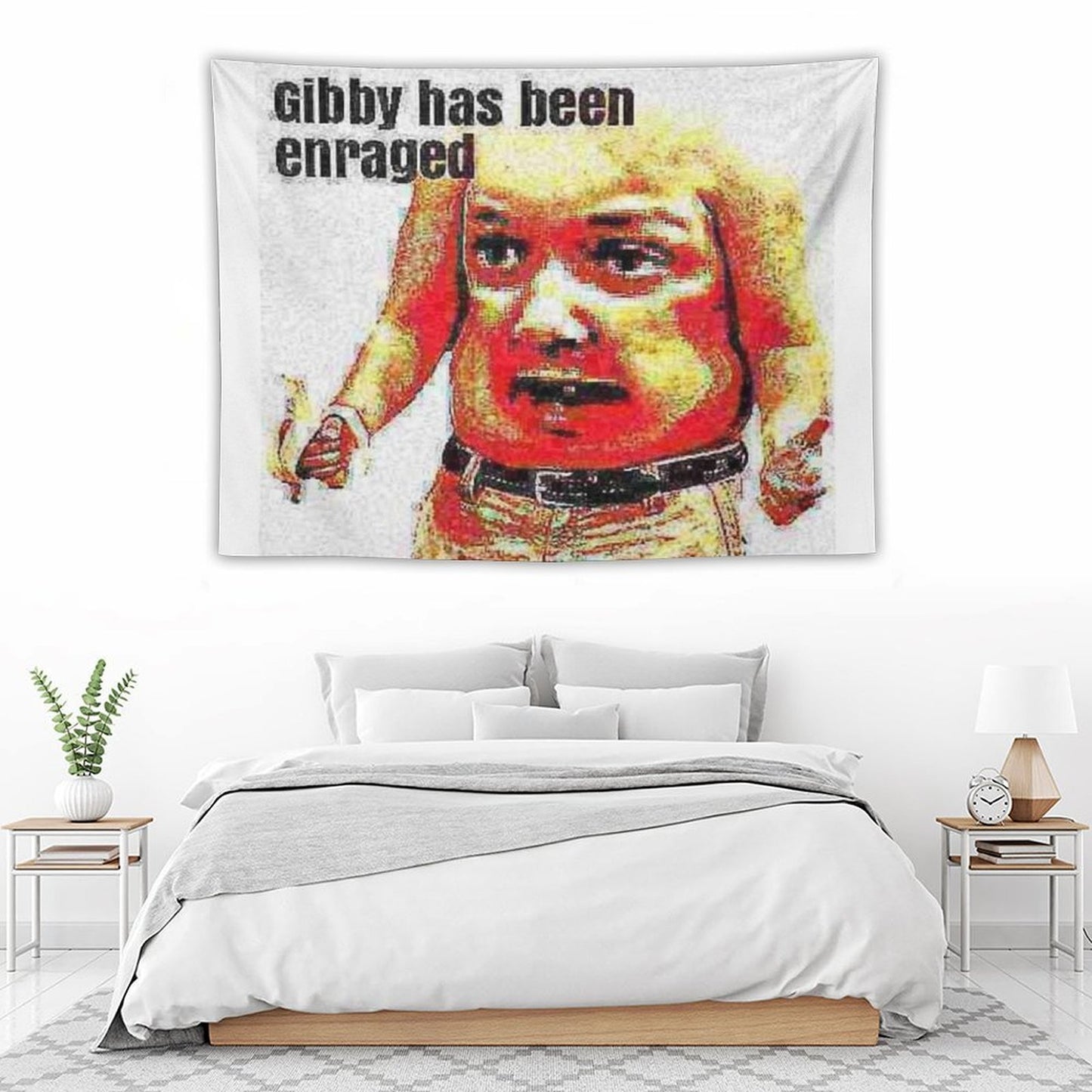 Gibby Has Been Enraged Tapestry