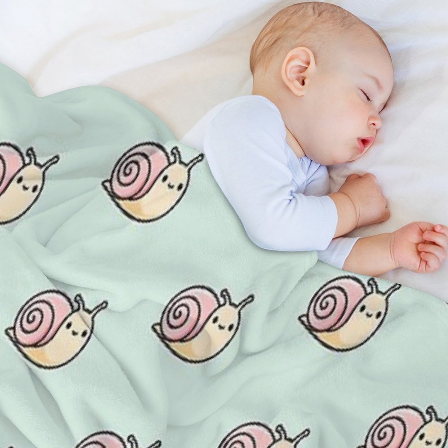 Snail Throw Blanket