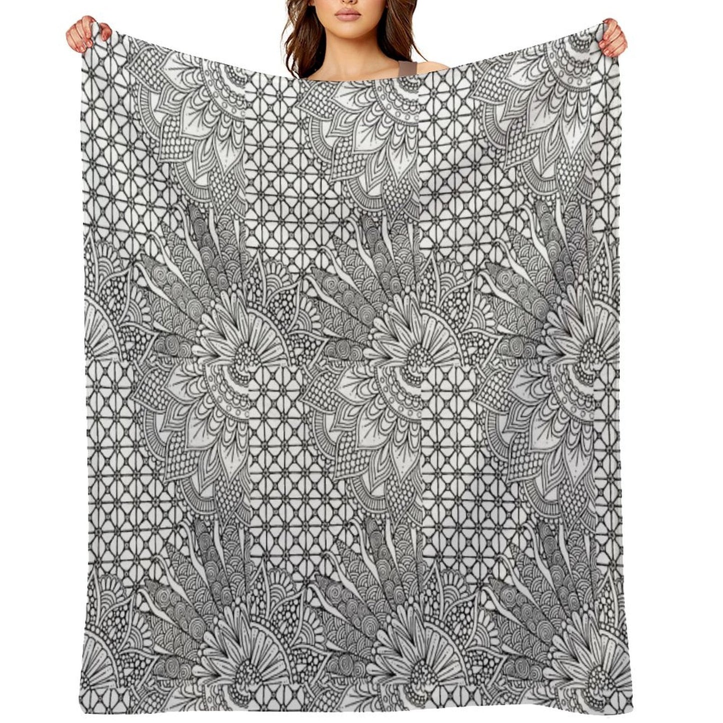 Tangled Trip Throw Blanket