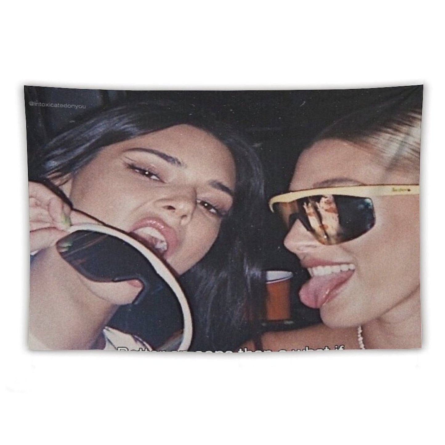 Kendall And Hailey Tapestry
