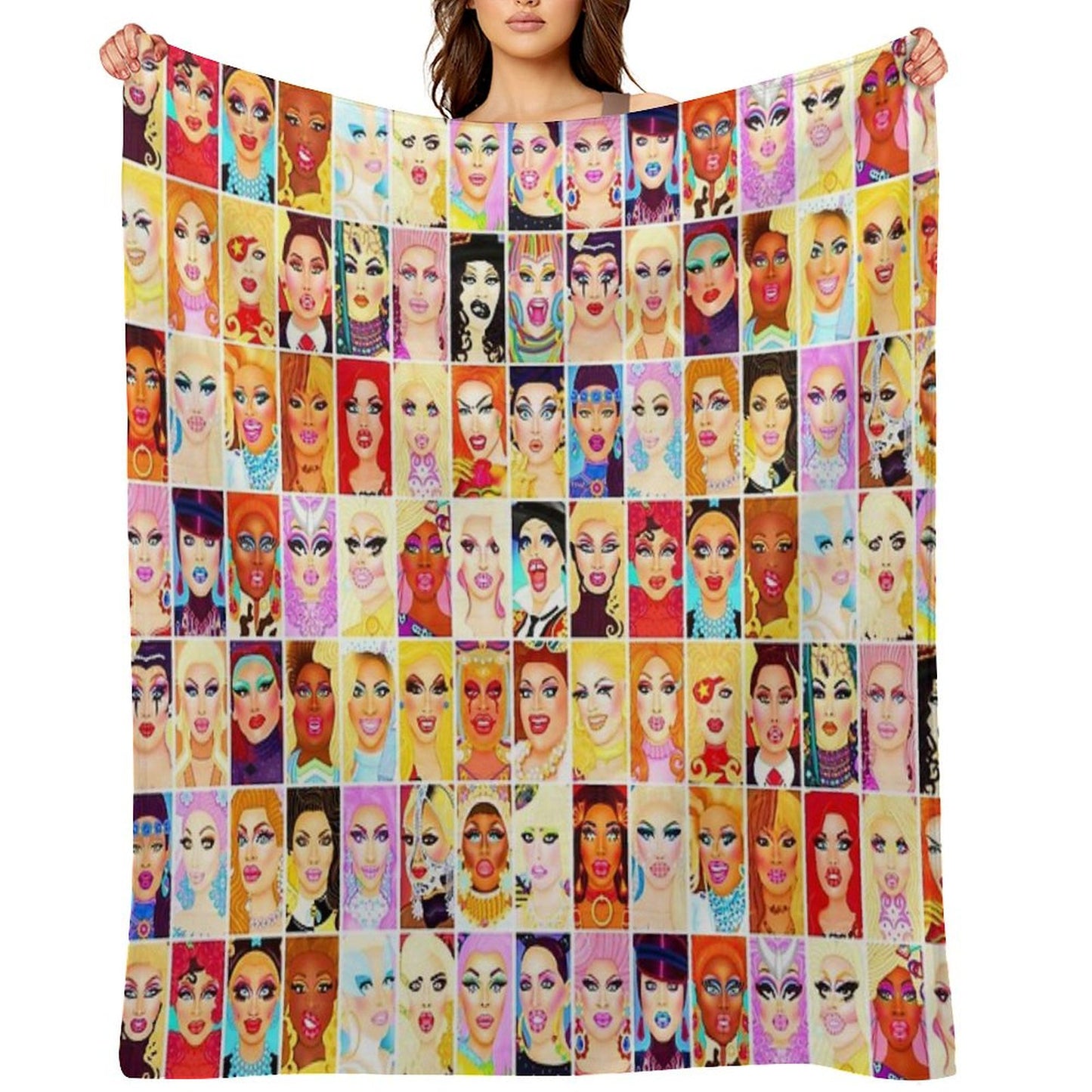 DRAG QUEEN ROYALTY Throw Blanket