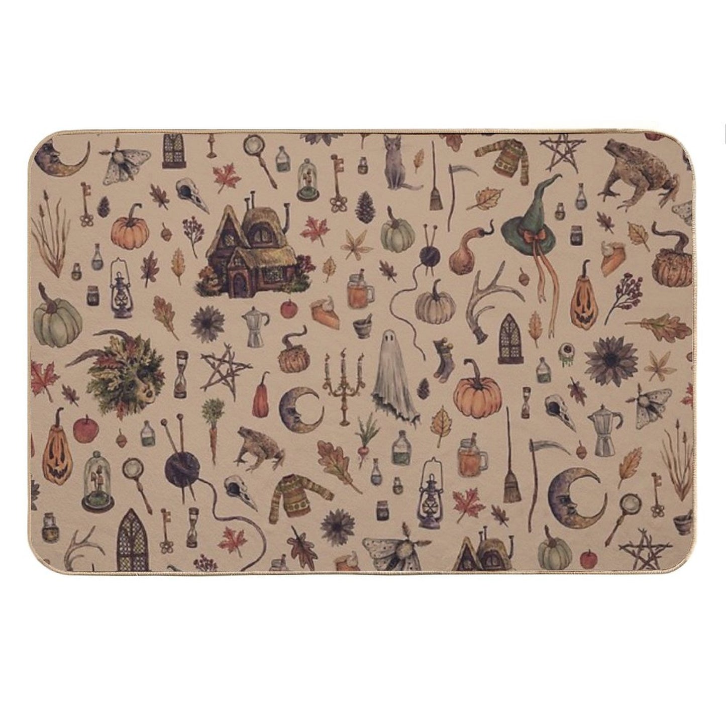 Rustic Brown Cozy Crone Bath Mat