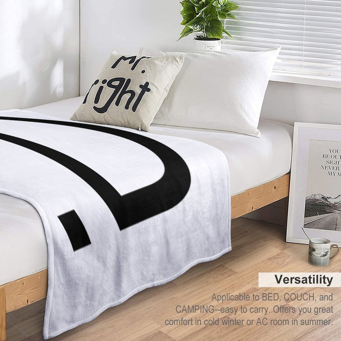 D Throw Blanket